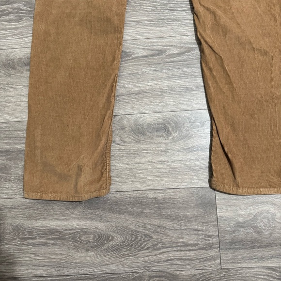 Banana Republic Men Khaki Corduroy 100% Pima Cotton  Straight Leg Pants Sz 36x34 - Picture 11 of 16